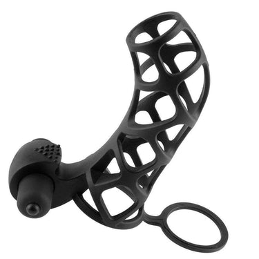 Potenzia le erezioni con gabbia in silicone Fantasy X per piacere intenso